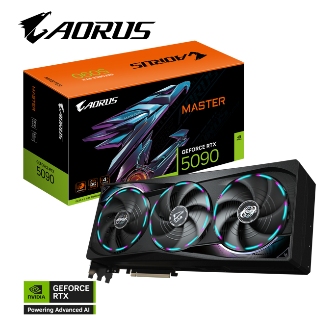 Gigabyte RTX5090 Aorus Master, 32GB GDDR7, NVIDIA GeForce, GV-N5090AORUS M-32GD, - Slika 38