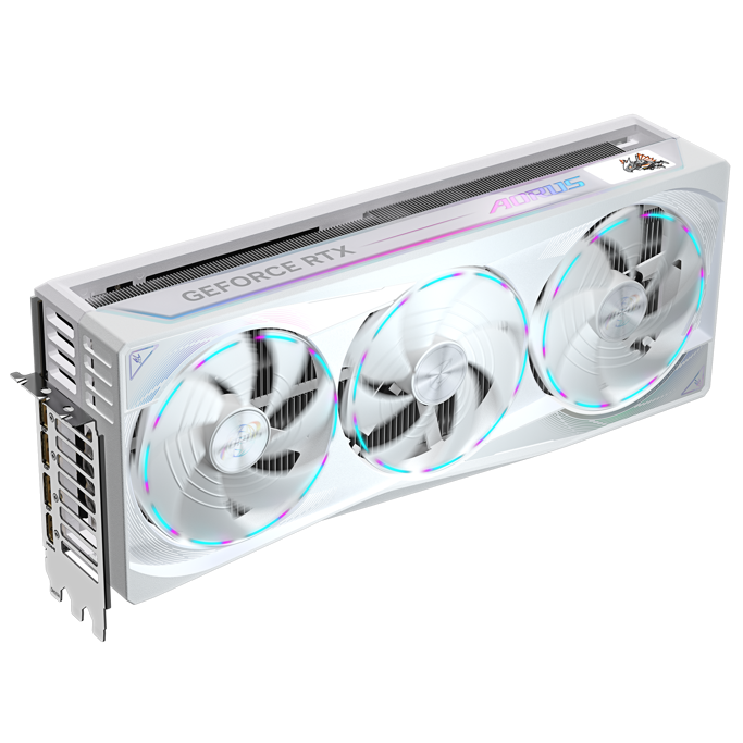 Gigabyte RTX5090 Aorus Stealth ICE, 32G GDDR7, NVIDIA GeForce, GV-N5090AORUSST ICE-32GD - Slika 8
