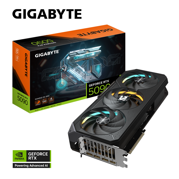 Gigabyte RTX5090 Gaming OC, 32GB GDDR7, NVIDIA GeForce, GV-N5090GAMING OC-32GD - Slika 1