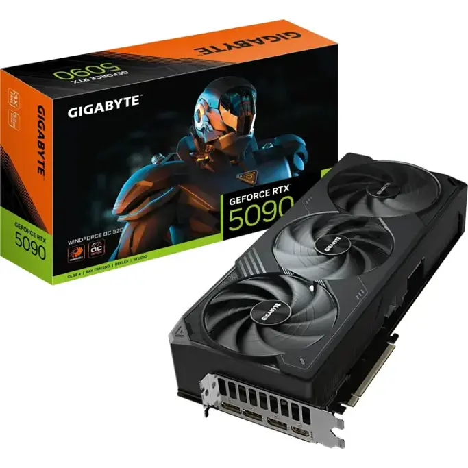 Gigabyte RTX5090 Windforce OC, 32GB GDDR7, NVIDIA GeForce, GV-N5090WF3OC-32GD - Slika 2