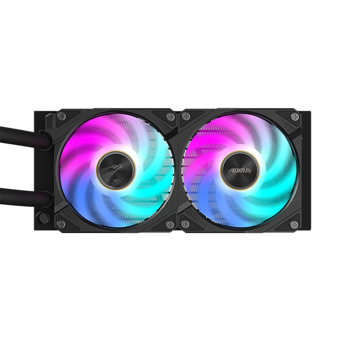Gigabyte vodeno hlađenje Aorus Waterforce X II 240, RGB, Black, 240mm, GP-AORUS WATERFORCE X II 240 - Slika 3