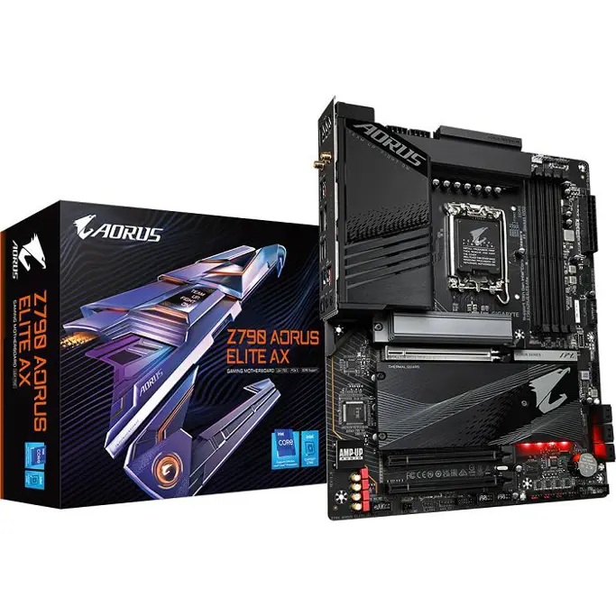 Gigabyte Z790 AORUS Elite AX, DDR5, s1700 - Slika 1