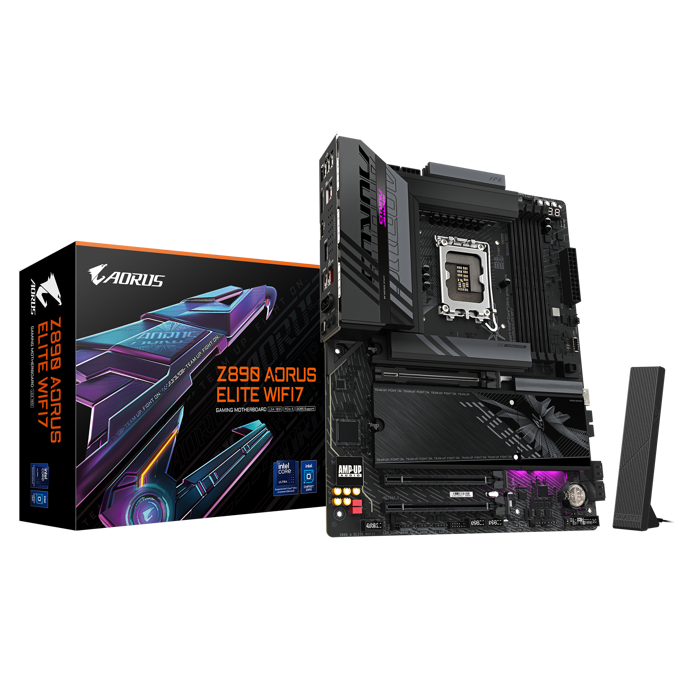 Gigabyte Z890 Aorus Elite WIFI7, Intel Z890, LGA 1851, DDR5, ATX, WIFI - Slika 1