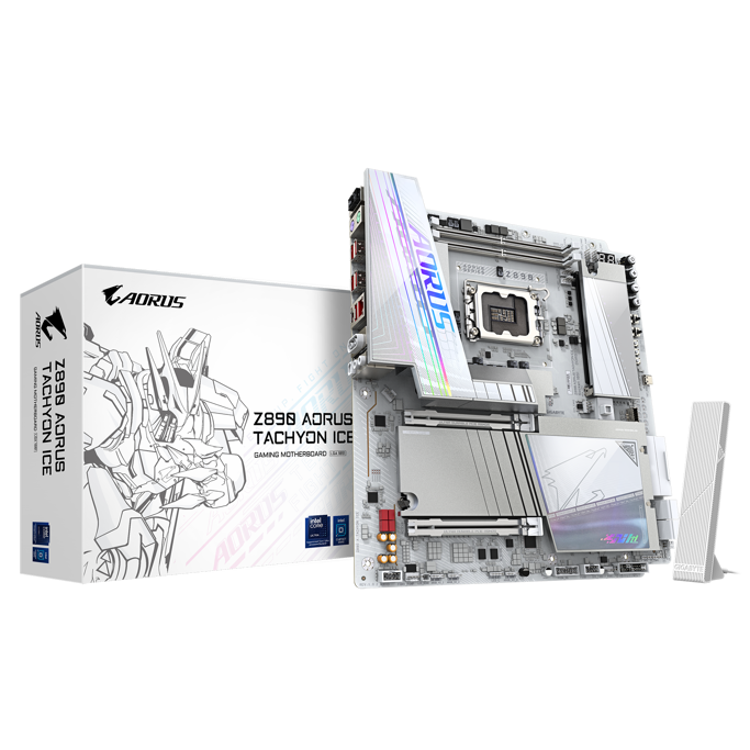 Gigabyte Z890 Aorus Tachyon Ice, WIFI, Intel Z890, LGA 1851, DDR5, E-ATX - Slika 1