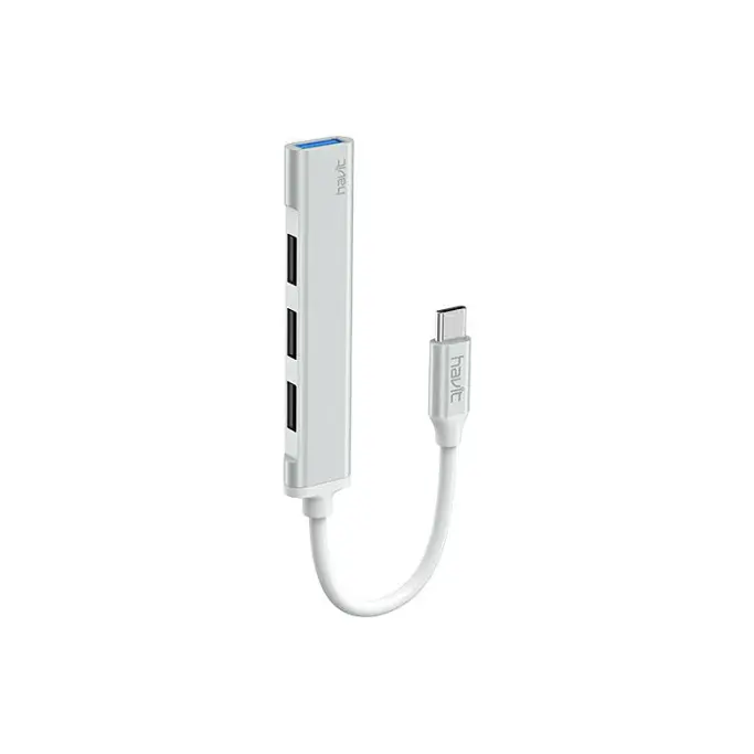 Havit USB-C Hub, 4-port Type-C, 1x USB 3.0 i 3x USB 2.0, HV-HB41 - Slika 1