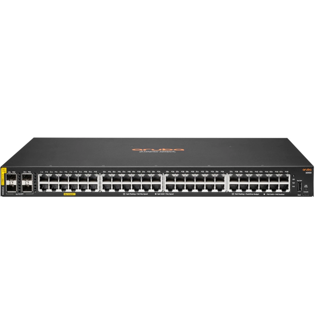 HPE Aruba Networking Switch CX 6000, 48-port, PoE, SFP, R8N85A - Slika 2