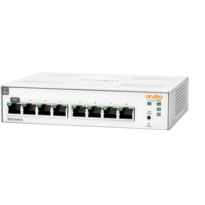 HPE Networking Instant On Switch 1830, 8-port, JL810A - Slika 1