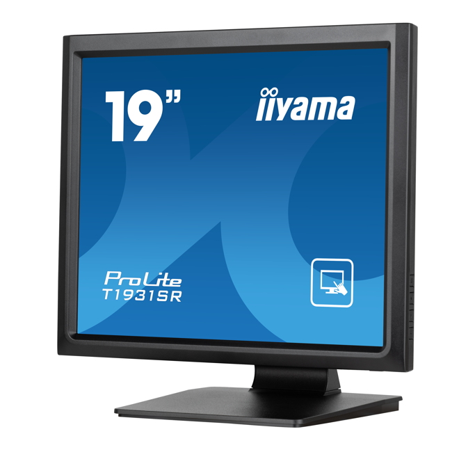 POS monitor Iiyama ProLite T1931SR-B1S, 19", IPS, Resistive Touch (5-wire), 5:4, IP54 Front, HDMI/DP/VGA - Slika 3