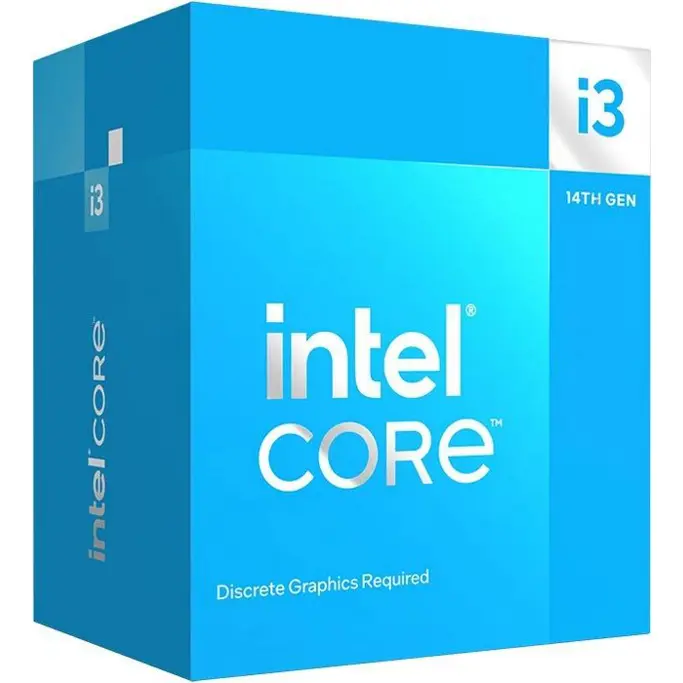 Intel Core i3-14100F, BOX, 3.5GHz, 12MB, 58W, LGA1700, BX8071514100F - Slika 1