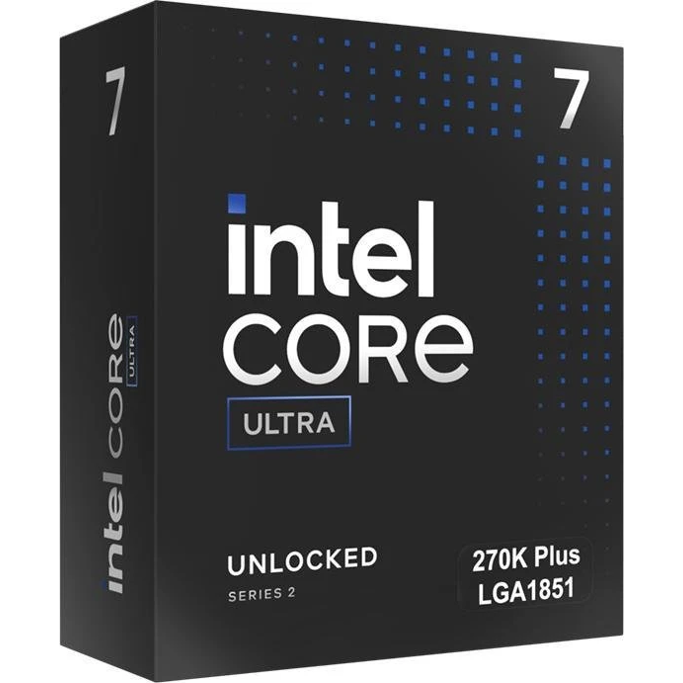 Intel Core Ultra 7 270K Plus, BOX, 3.7GHz, 36MB, 125W, LGA1851, BX80768270KSA4V6 - Slika 1