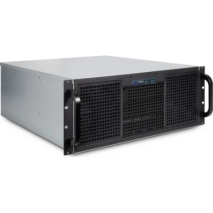 Inter-Tech 48.3cm IPC 4U-40255 4HE, Black - Slika 1