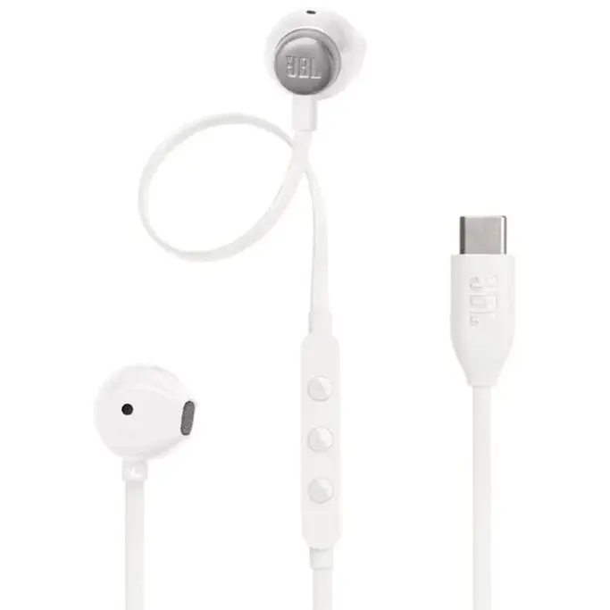 JBL slušalice Tune 305C, In-Ear, USB Type-C, White, JBLT305CWHT - Slika 1