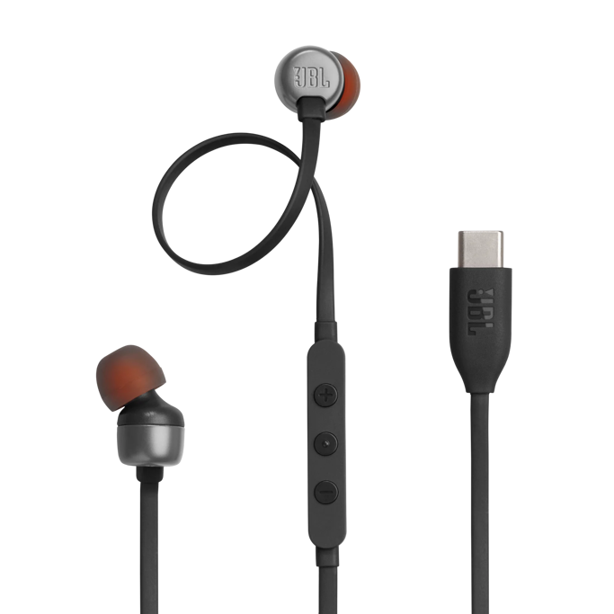 JBL slušalice Tune 310C, In-Ear, USB Type-C, Black, JBLT310CBLK - Slika 1