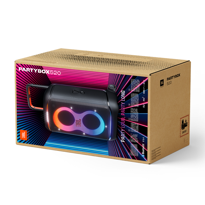 JBL zvučnik PartyBox 520, Bluetooth, Light Show, Black, JBLPARTYBOX520EU - Slika 5