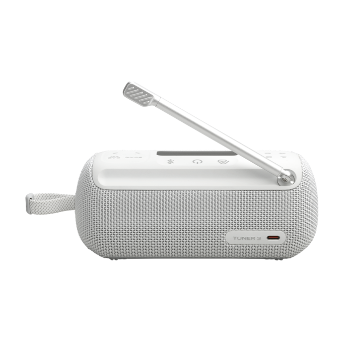 JBL zvučnik Tuner 3, DAB/DAB+/FM Radio, Bluetooth, White, JBLTUNER3WHT - Slika 2