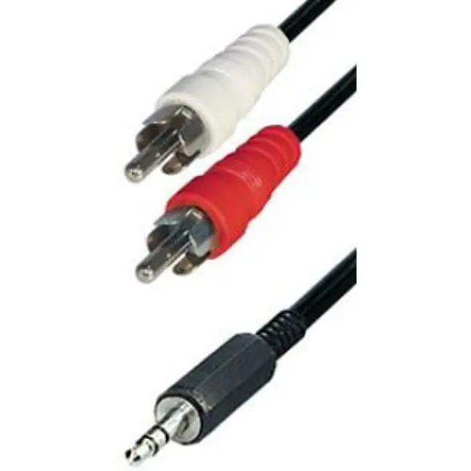 Kabel audio 1x3.5mm/2xcinch 3m, TRN-A49-3L - Slika 1