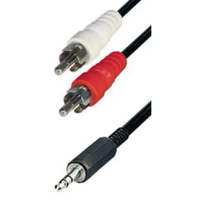 Kabel audio 1x3.5mm/2xcinch 5m, TRN-A49-5L - Slika 1
