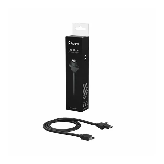 Kabel Fractal USB-C 10Gpbs Cable Model D, za POP,Focus 2, FD-A-USBC-001 - Slika 2