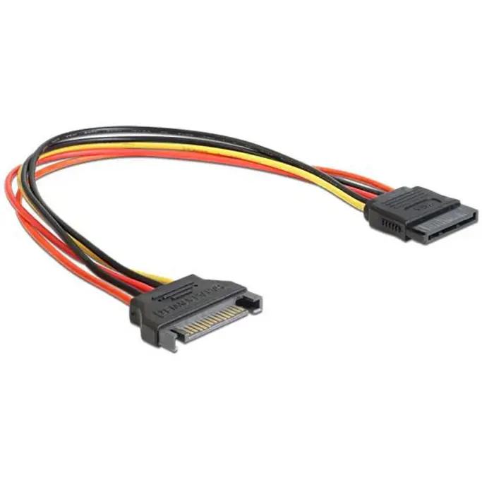 Kabel produžni SATA/SATA, 0.3m, Delock, 60131 - Slika 1
