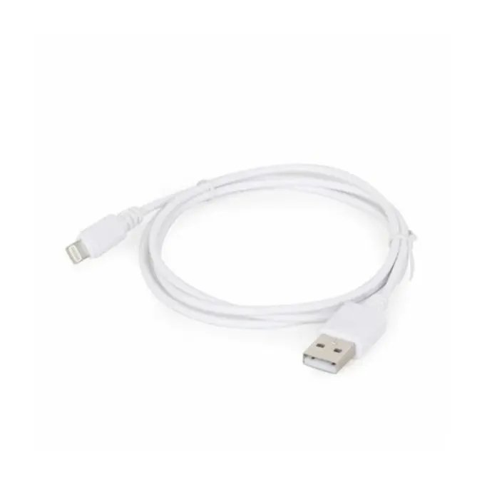 Kabel USB 2.0, 2m, USB-A/Lightning M/M, Gembird, Bijeli, GEM-CC-USB2-AMLM-2MW - Slika 1