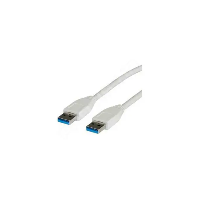 Kabel USB 3.0, 3m, USB-A/USB-A M/M, Roline, Bijeli, 11.99.8976 - Slika 1