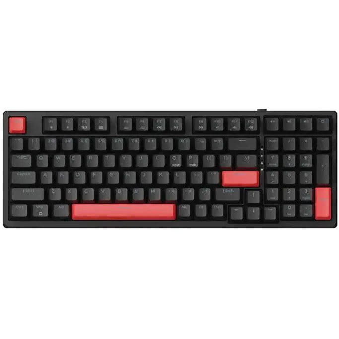 Keychron mehanička tipkovnica Lemokey X5, Black, Wired, US Layout, HR znakovi, X5-A3 - Slika 2