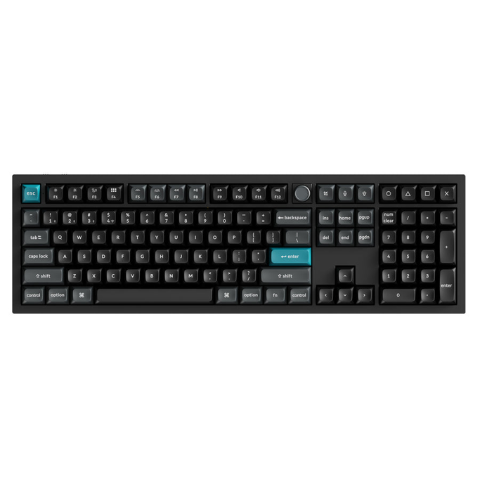 Keychron mehanička tipkovnica Q6 Ultra 8K, Bluetooth/2.4GHz, Black, US layout, HR znakovi, Q6U-M1 - Slika 1