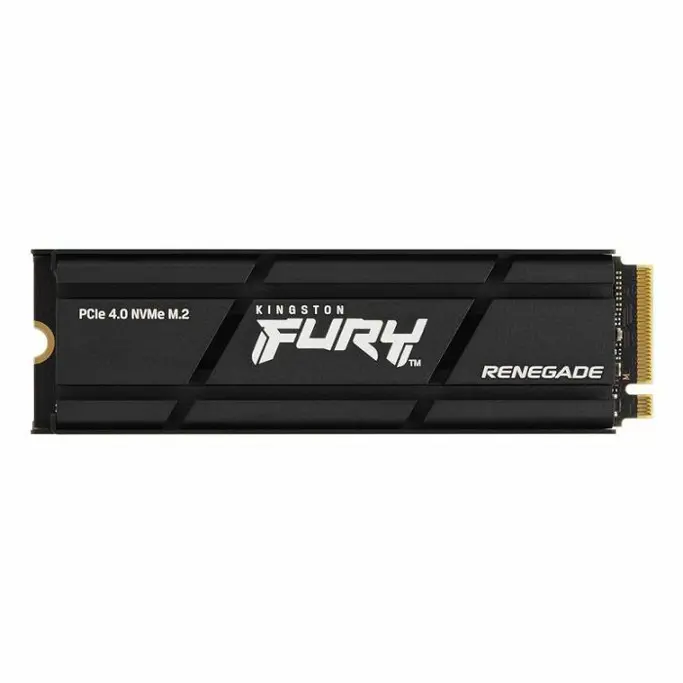 Kingston SSD 1TB Fury Renegade Heatsink, M.2 2280 Gen4 NVMe, SFYRSK/1000G - Slika 1