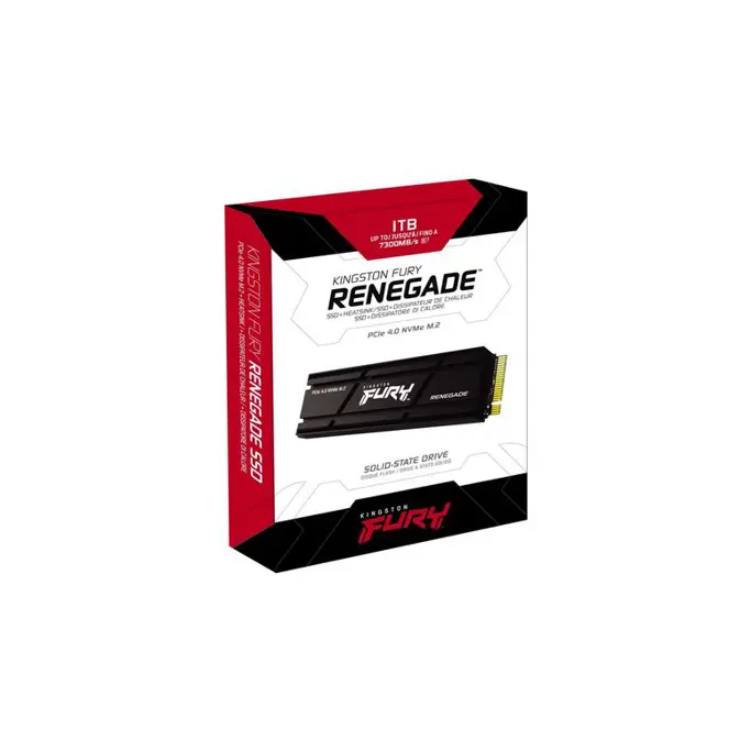 Kingston SSD 1TB Fury Renegade Heatsink, M.2 2280 Gen4 NVMe, SFYRSK/1000G - Slika 9