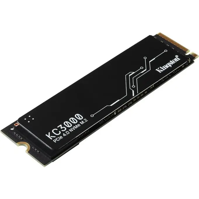 Kingston SSD 4TB, KC3000, M.2 2280, NVMe, PCIe 4.0, SKC3000D/4096G - Slika 2