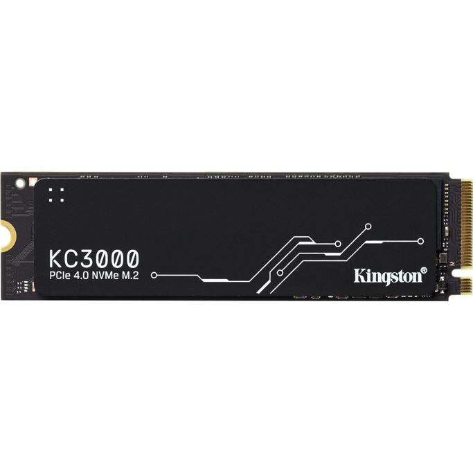 Kingston SSD 512GB, KC3000, M.2 2280, NVMe, PCIe 4.0, SKC3000S/512G - Slika 1