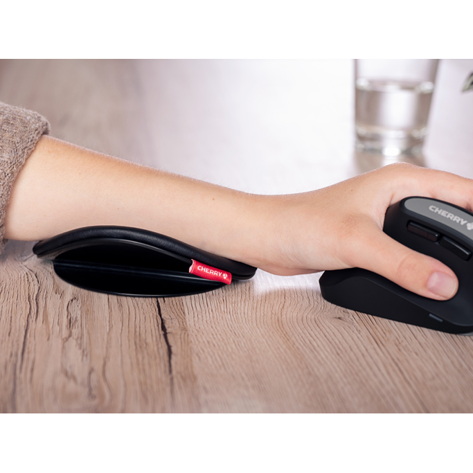 Klizni naslon za ruku Cherry Slidepad Ergo, crni - Slika 8