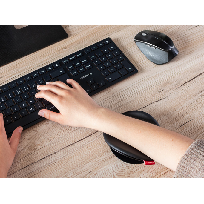 Klizni naslon za ruku Cherry Slidepad Ergo, crni - Slika 7