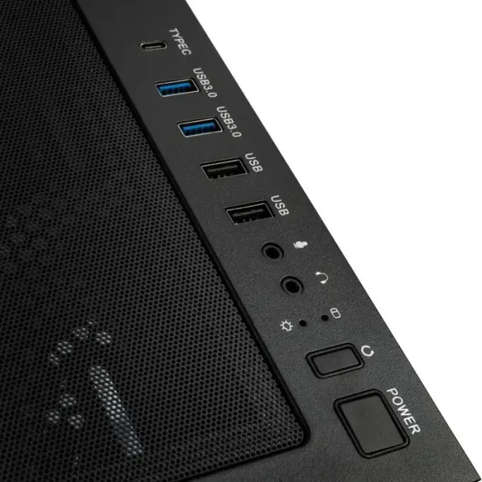 Kolink Midi Tower Unity Peak, glass window, ARGB, Black, 5999094005594 - Slika 10