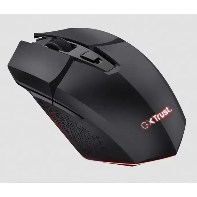 Trust komplet GXT 112 Felox, miš + podloga, Gaming, bežični, crni - Slika 4