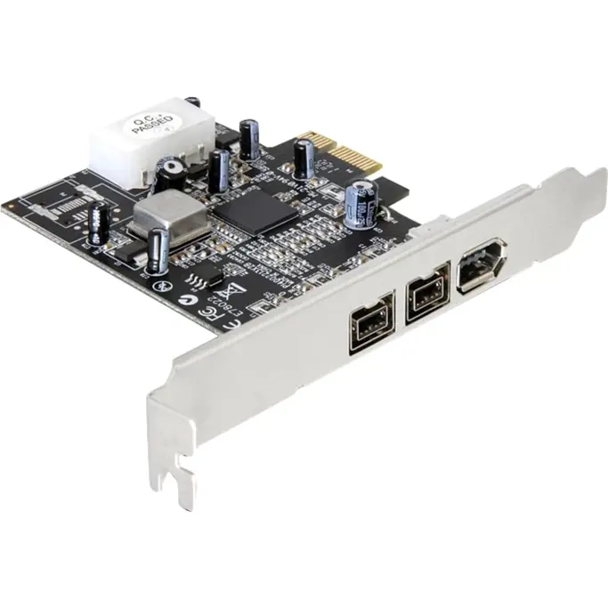 Kontroler Delock FireWire 1394, 2x FireWire 800/1x FireWire 400, PCIe x1, 89153 - Slika 1