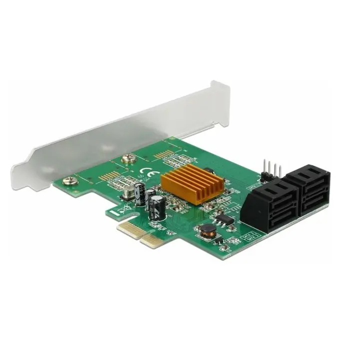 Kontroler Delock PCI Express Card 4 Port SATA, 90382 - Slika 1