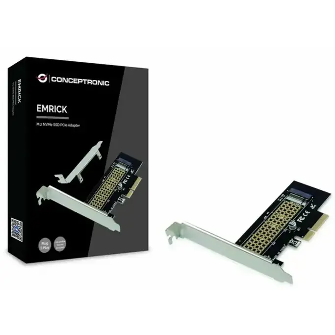 Kontroler PCI-e Card M.2 NVMe SSD PCIe, Conceptronic, EMRICK05B - Slika 1