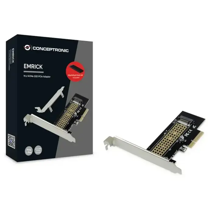 Kontroler PCI-e Card M.2 NVMe SSD PCIe, CPK, Conceptronic, EMRICK05BS - Slika 2