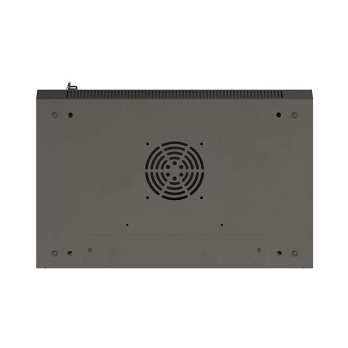 Lanberg 12U 540x350mm zidni mrežni ormar, 19", Flat pack, crni, WF03-5312-10B - Slika 7