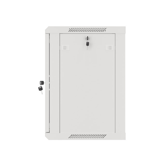 Lanberg 12U 600x450mm zidni mrežni ormar, 19", Flat pack, sivi, WF01-6412-10S - Slika 3