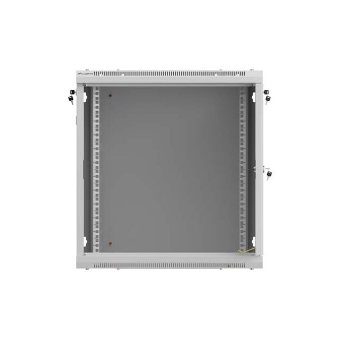 Lanberg 12U 600x600mm zidni mrežni ormar, 19", Flat pack, sivi, WF01-6612-23S - Slika 8