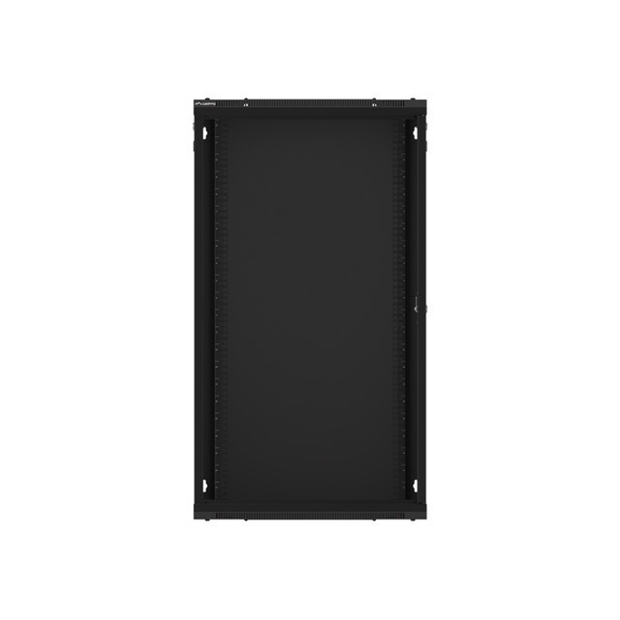 Lanberg 22U 600x600mm zidni mrežni ormar, 19", Flat pack, crni, WF01-6622-10B - Slika 3