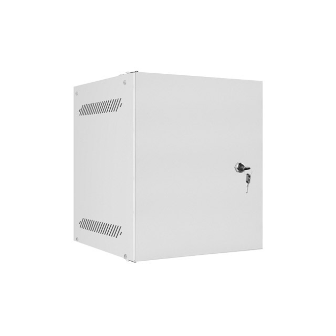 Lanberg 6U 280x310mm zidni mrežni ormar, 10", Flat pack, sivi, WF10-2306-00S - Slika 1