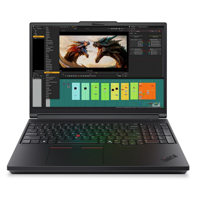 Lenovo P16 G3, 16", 3.2K, Tandem OLED, 120Hz, Intel Core Ultra 9 275HX, 64GB DDR5, 2TB NVMe SSD, RTX Pro 5000, Windows 11 Pro, 21RQ000RSC - Slika 1