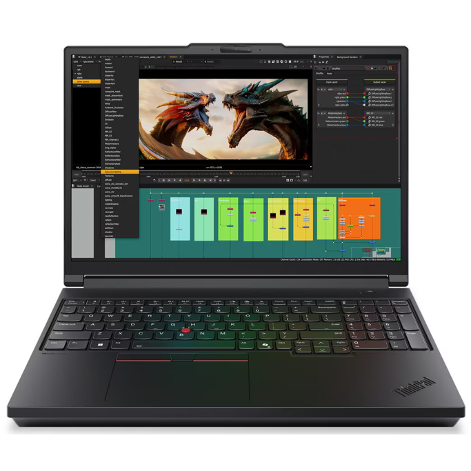 Lenovo ThinkPad P16 Gen 3, 16", 3.2K, OLED, Touch, Intel Core Ultra 9 275HX, 96GB, 2TB NVMe, RTX PRO 5000, Windows 11 Pro, 21RQ000QSC - Slika 1