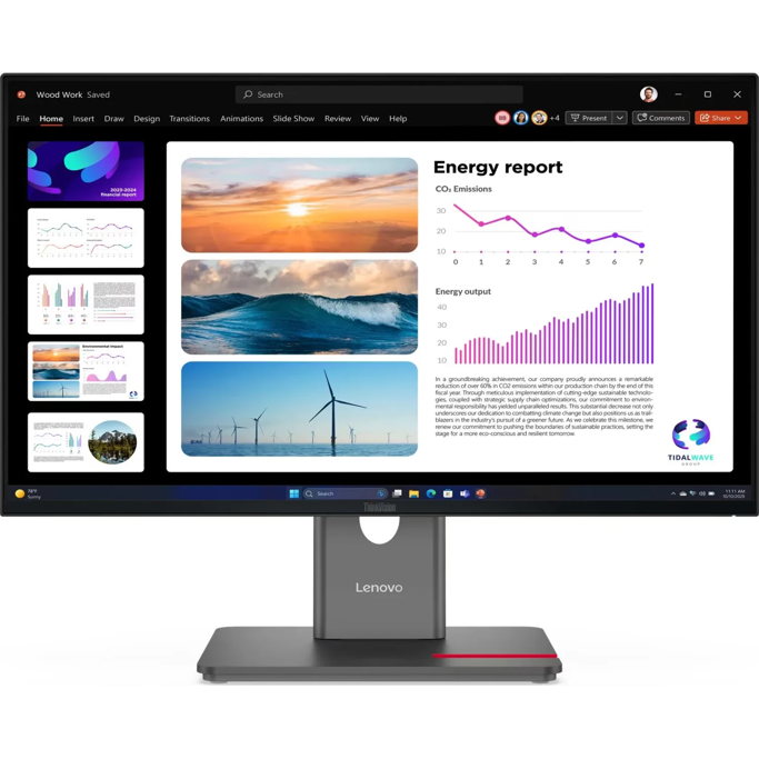 Lenovo ThinkVision P24Q-40, 23.8", QHD, IPS, 120Hz, HDMI, DP, USB-Hub, USB-C, 64B2GAT1EU - Slika 14