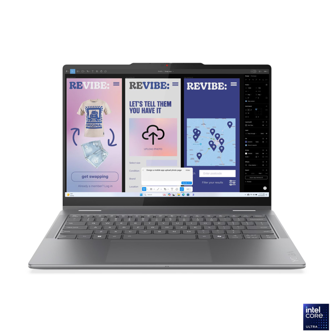 Lenovo Yoga 7 2-in-1 14ILL10, 14", WUXGA, OLED, Touch, Intel Core Ultra 7 256V, 16GB DDR5, 1TB NVMe SSD, Intel Arc 140V, Windows 11 Pro, ADM PROMO - Slika 2