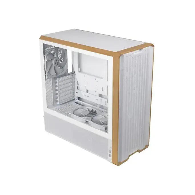 Lian Li Midi Tower LANCOOL 217, glass window, White, LAN217W, 4718466015860 - Slika 1
