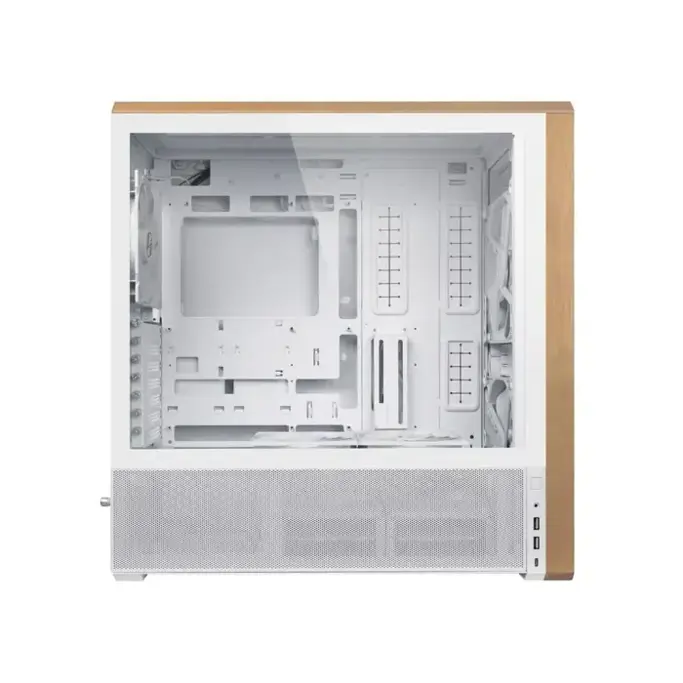 Lian Li Midi Tower LANCOOL 217, glass window, White, LAN217W, 4718466015860 - Slika 2